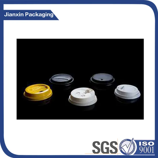 Einweg-Kunststoffdeckel für Kaffeetassenabdeckung