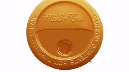 Plastikbecherdeckel für Heißgetränke-Pappbecher 80 mm, 90 mm Deckel