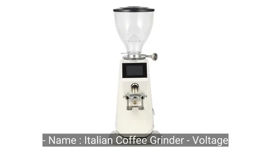 Professionelle Espresso-Kaffeemühle aus Italien