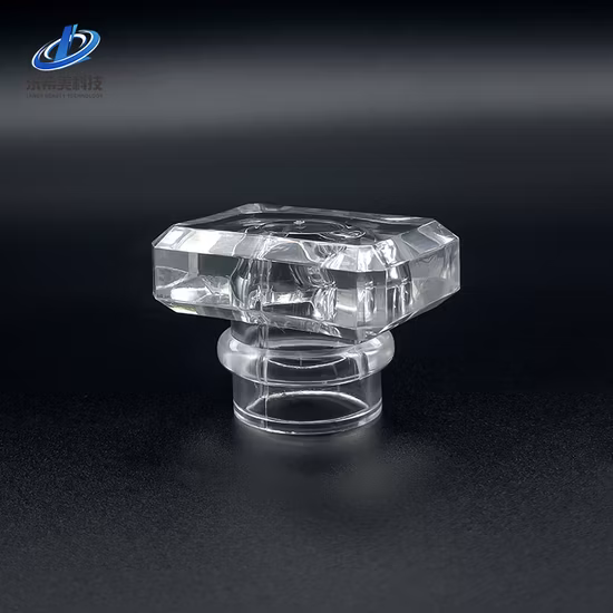 Parfümverpackung, Kosmetikkappe, Kunststoffdeckel, Acryldeckel, transparente Verpackung, Parfümflaschenverschluss, individuell für Glasflaschen