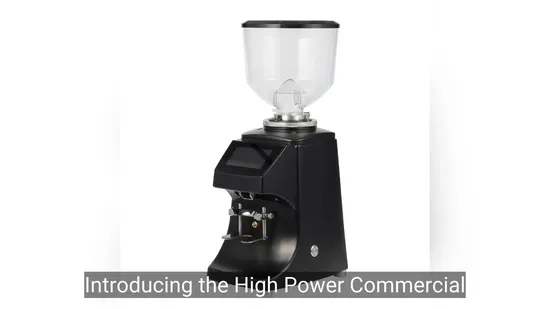 Automatische Kaffeemühle Maschine mit Mühle Elektrische Espresso Touchscreen für Cafés